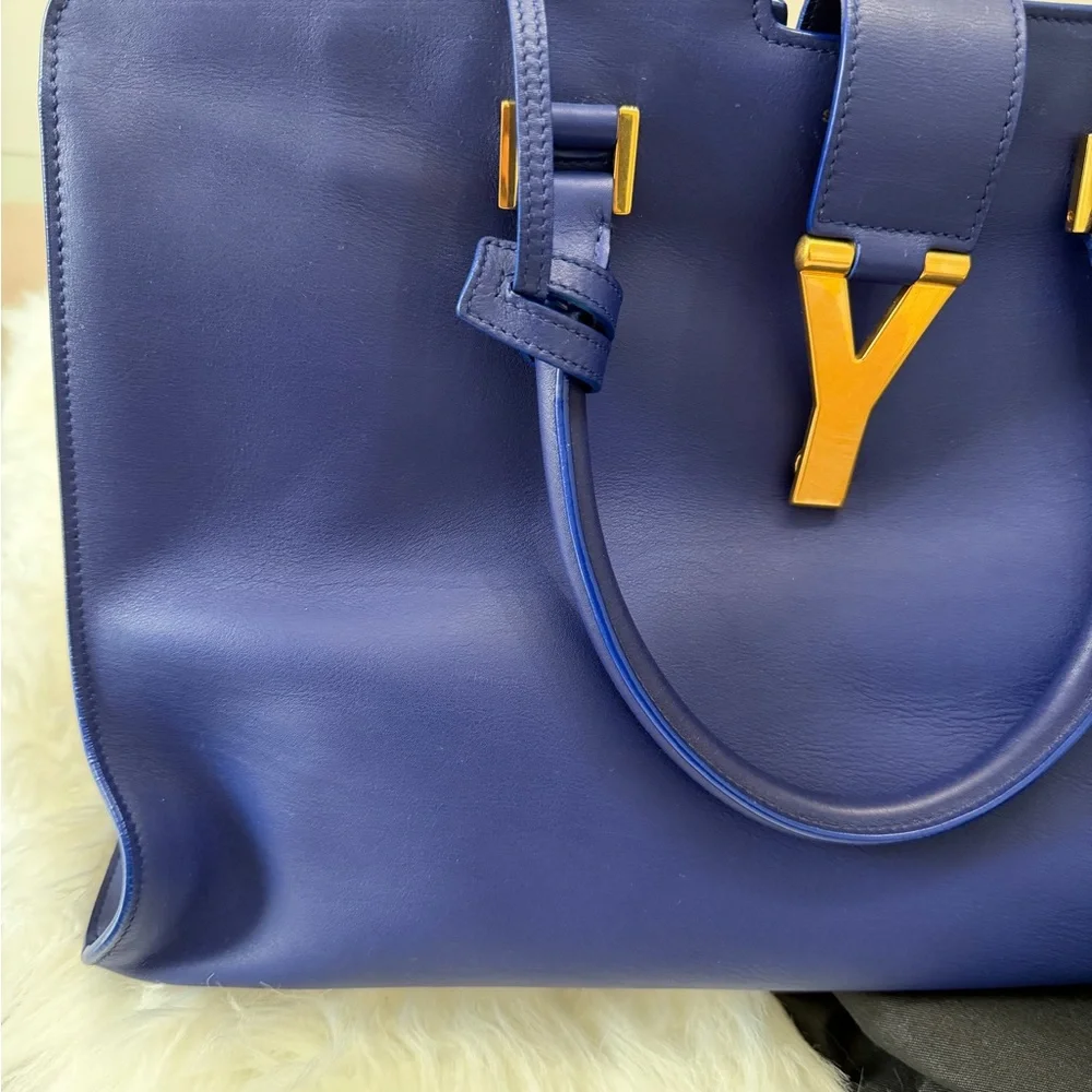SAINT LAURENT CHYC Cabas Y Logo HANDBAG by I - Picture 2 of 12